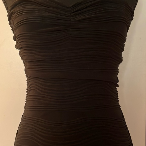 BOOHOO | Textured Sweetheart Mini Dress Sz US 6 - Picture 4 of 6